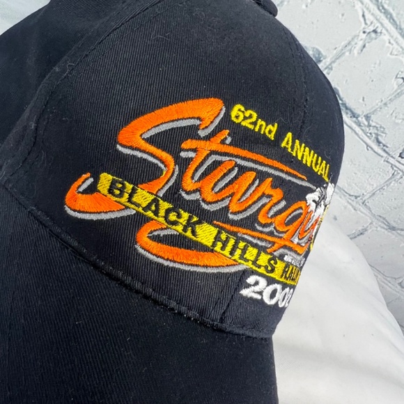 NWOT |•STURGIS BIKE RALLY•| Black Hills 62nd 2002 Unisex Baseball Hat/Cap - Picture 2 of 9